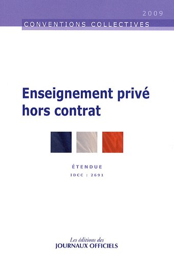 Stock image for Enseignement priv hors contrat for sale by medimops