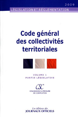 Code gÃ©nÃ©ral des collectivites territoriales t1+t2 n 20043 2v - brochure 20043 (CODES) (French Edition) (9782110765376) by COLLECTIF