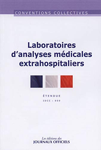 Stock image for Laboratoires d'analyses mdicales extra-hospitaliers Djo for sale by BIBLIO-NET