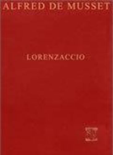 Lorenzaccio (9782110807113) by Musset, Alfred De; Masson, Bernard