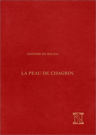 Beispielbild fr La Peau de chagrin zum Verkauf von EPICERIE CULTURELLE