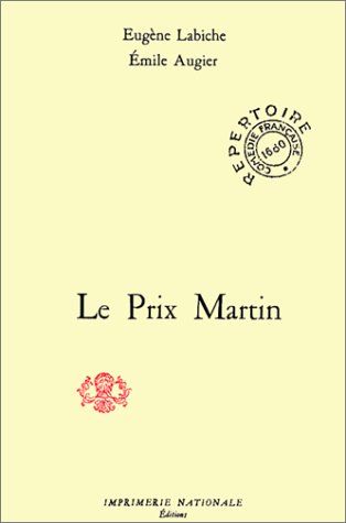Beispielbild fr Le Prix Martin zum Verkauf von ThriftBooks-Dallas