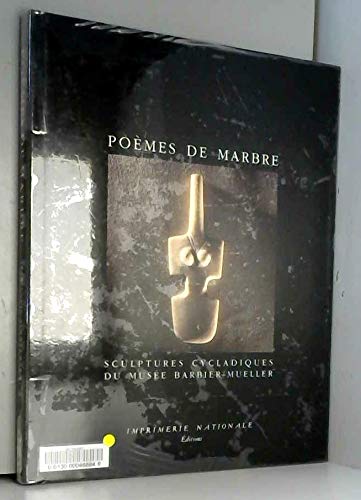 Beispielbild fr Poemes De Marbre zum Verkauf von Wonder Book