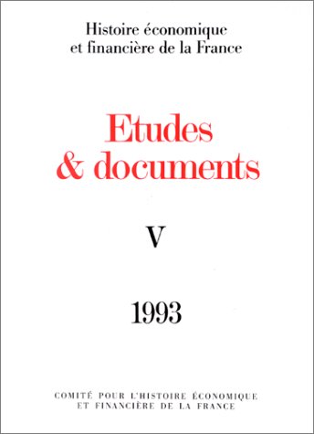 Beispielbild fr Etudes et documents, tome V zum Verkauf von Librairie Th  la page