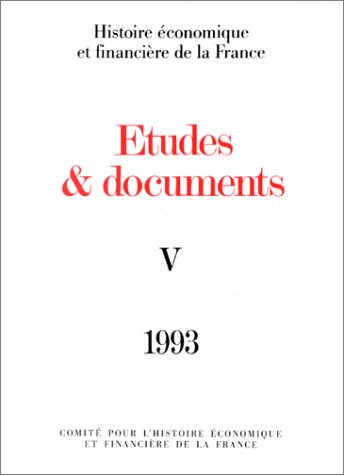 Stock image for Etudes et documents, tome V for sale by Librairie Th  la page