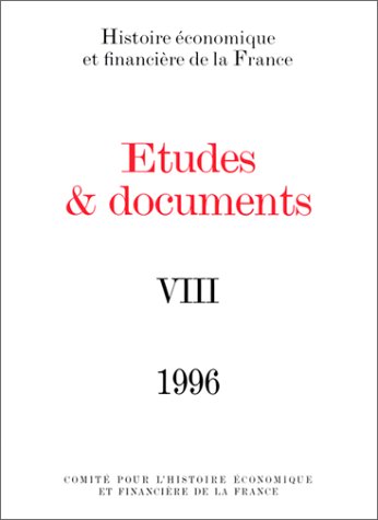 Beispielbild fr TUDES ET DOCUMENTS - 1996 zum Verkauf von Gallix