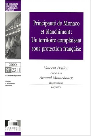 Beispielbild fr Principaute de monaco et blanchiment : un territoire complaisant sous protection (Documents Informati.) zum Verkauf von medimops