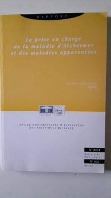 9782111186835: Rapport sur la maladie d'Alzheimer et les maladies apparentes (Impressions)