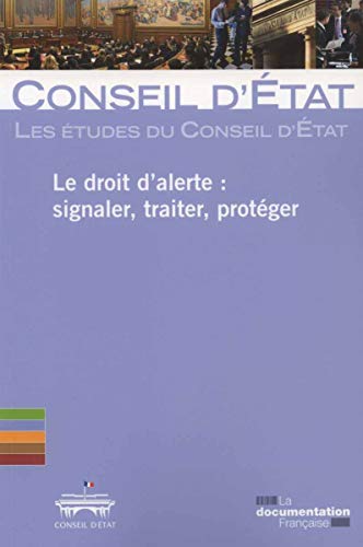 Imagen de archivo de Le droit d'alerte : signaler, traiter, protger a la venta por medimops