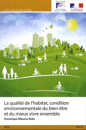 Beispielbild fr La Qualit De L'habitat, Condition Environnementale Du Bien-tre Et Du Mieux Vivre Ensemble : Mandat zum Verkauf von RECYCLIVRE