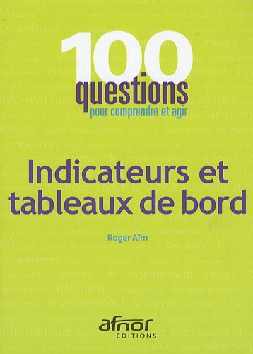 Beispielbild fr Indicateurs Et Tableaux De Bord zum Verkauf von RECYCLIVRE