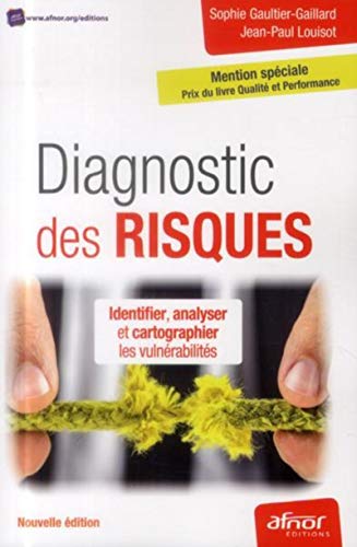 Stock image for Diagnostic des risques: Identifier, analyser et cartographier les vulnrabilits. for sale by Ammareal