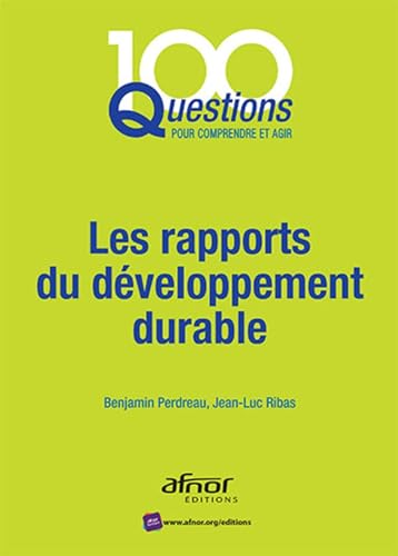 Stock image for Les rapports du dveloppement durable for sale by Gallix