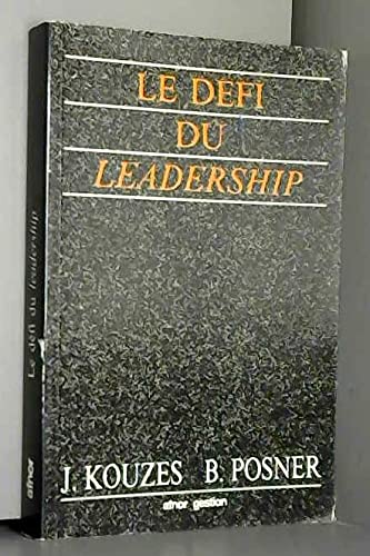 Stock image for Le dfi du leadership for sale by Ammareal