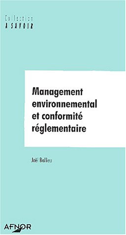 9782125050573: Management environnemental et conformit rglementaire