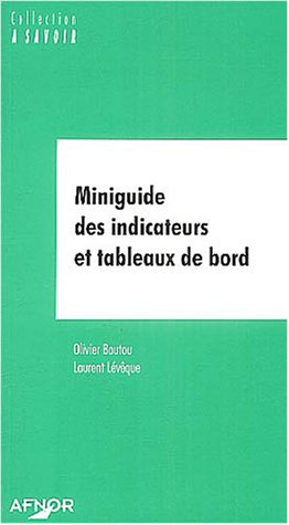 9782125050856: Miniguide des indicateurs et tableaux de bord