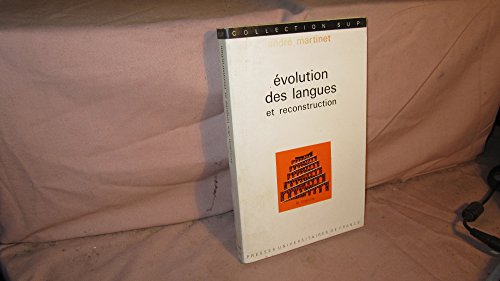 Beispielbild fr volution des langues et reconstruction zum Verkauf von Ammareal