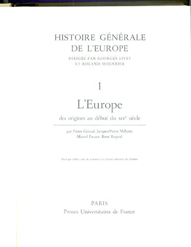 Stock image for Hist gnrale de l'Europe - tome 3 for sale by Gallix