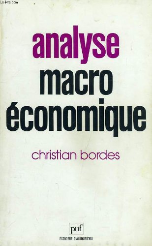 Analyse macroéconomique