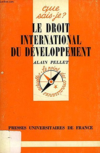 Stock image for Le Droit international du dveloppement for sale by Librairie La cabane aux bouquins