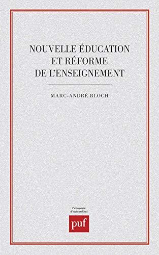 Beispielbild fr Nouv. ducation rforme enseignement zum Verkauf von Ammareal