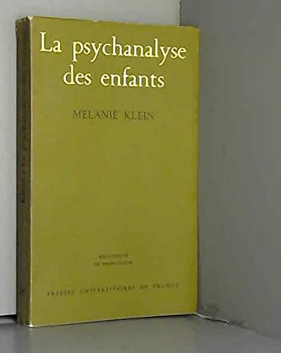 La psychanalyse des enfants