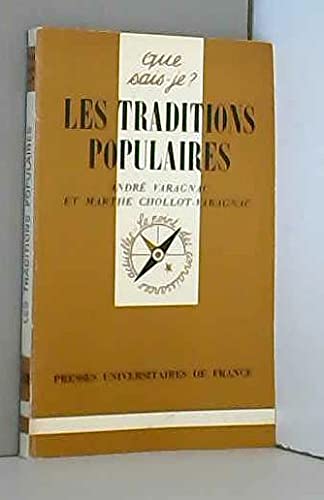 9782130357377: Les traditions populaires (Que Sais-Je ?)