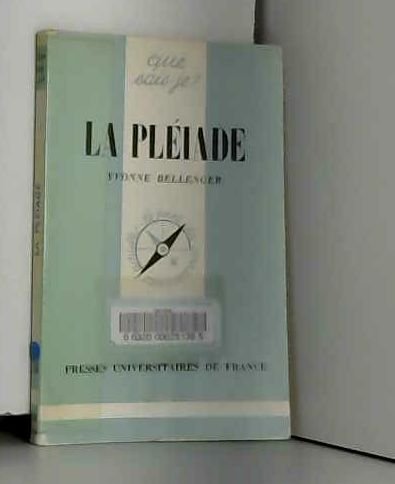 Beispielbild fr La Pliade zum Verkauf von L'Art du Livre