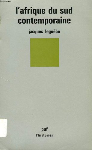 Beispielbild fr L'afrique Du Sud Contemporaine zum Verkauf von RECYCLIVRE