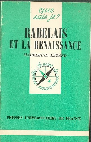 Stock image for Rabelais et la Renaissance for sale by Librairie La MASSENIE  MONTOLIEU