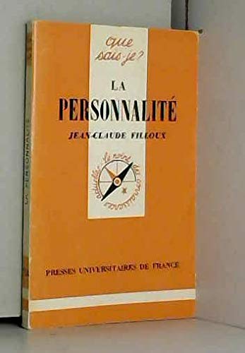 Stock image for La personnalit. 10e dition mise  jour for sale by Librairie La MASSENIE  MONTOLIEU