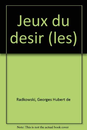 9782130363101: Jeux du desir (les)