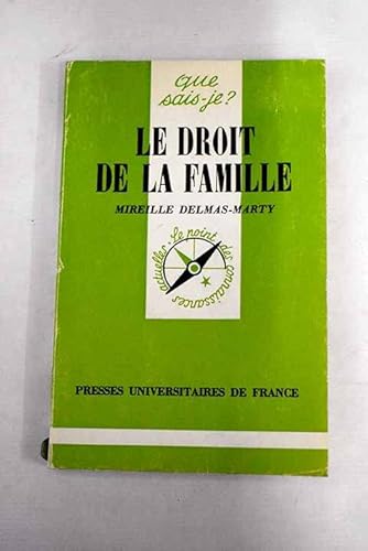 Beispielbild fr Le Droit de la famille zum Verkauf von Ammareal