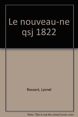 Beispielbild fr Le nouveau-n (le premier mois de la vie). 1e dition zum Verkauf von Librairie La MASSENIE  MONTOLIEU