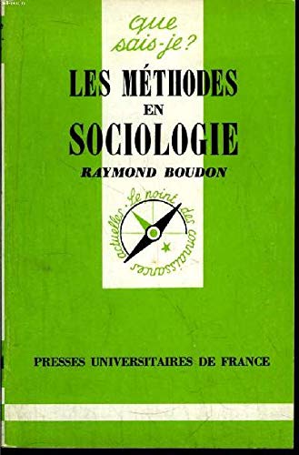 9782130365723: Methodes en sociologie (Les)