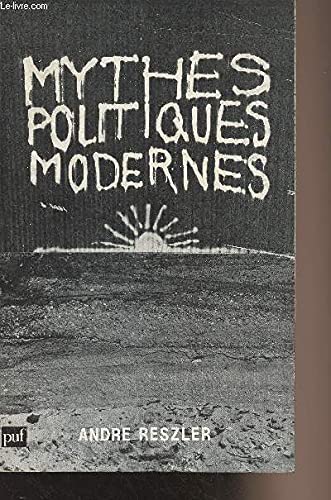 Stock image for Mythes politiques modernes (French Edition) for sale by Better World Books