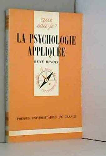 Beispielbild fr La psychologie applique. 12e dition zum Verkauf von Librairie La MASSENIE  MONTOLIEU