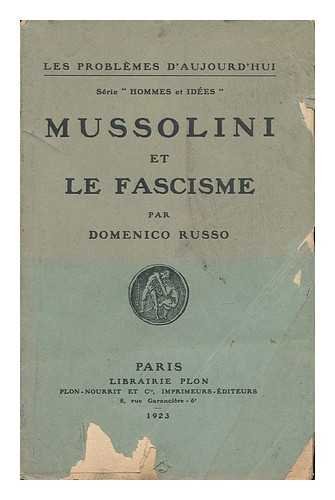 Beispielbild fr Mussolini et le fascisme zum Verkauf von WorldofBooks