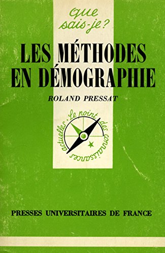 Imagen de archivo de Les mthodes en dmographie. 1e dition a la venta por Librairie La MASSENIE  MONTOLIEU
