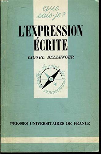 Beispielbild fr L'expression crite zum Verkauf von Librairie La MASSENIE  MONTOLIEU