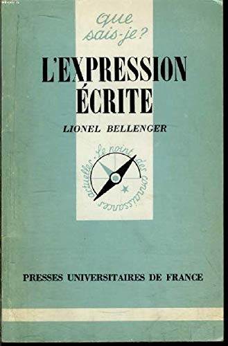 Imagen de archivo de L'expression crite a la venta por Librairie La MASSENIE  MONTOLIEU