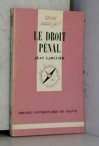 Stock image for Le Droit p�nal (Que sais-je)