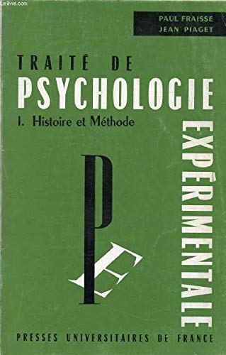 Imagen de archivo de Trait de psychologie exprimentale a la venta por pompon