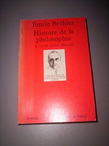 9782130371984: Histoire de la philosophie t.2