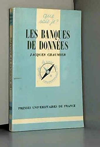 Stock image for Les banques de donnes for sale by Librairie Th  la page