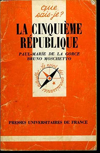 Beispielbild fr La Ve rpublique. 2e dition mise  jour zum Verkauf von Librairie La MASSENIE  MONTOLIEU