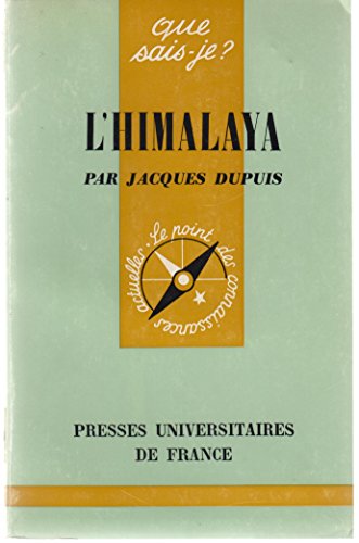 Imagen de archivo de L'Himâlaya Dupuis, J a la venta por LIVREAUTRESORSAS