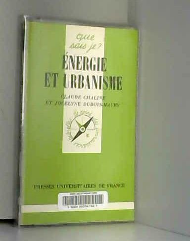 9782130376309: Energie et urbanisme