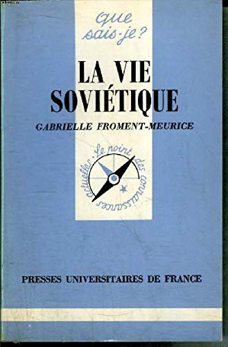 Stock image for La vie Sovitique for sale by Zellibooks. Zentrallager Delbrck