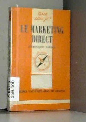 Imagen de archivo de Le marketing direct a la venta por Librairie La MASSENIE  MONTOLIEU